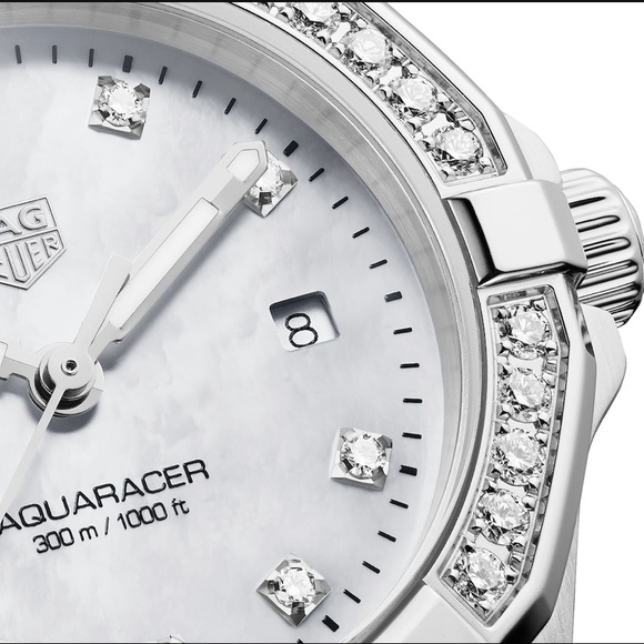 Tag Heuer Jewelry - Authentic Womens TAG HEUER AQUARACER Diamond Watch